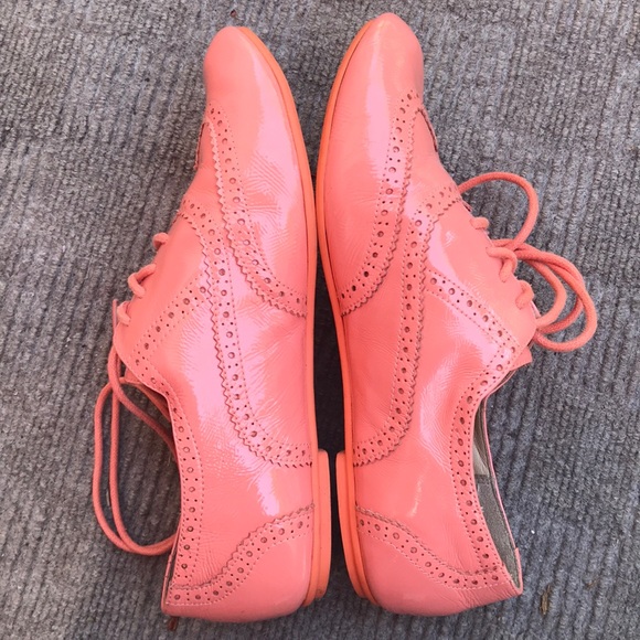 Cole Haan Patent Leather Lace Oxfords - Picture 4 of 5